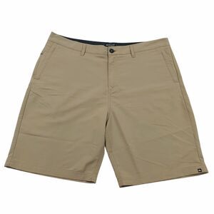 Quiksilver Shorts Mens 38 Beige Amphibian Hybrid Lightweight Beach Outdoor